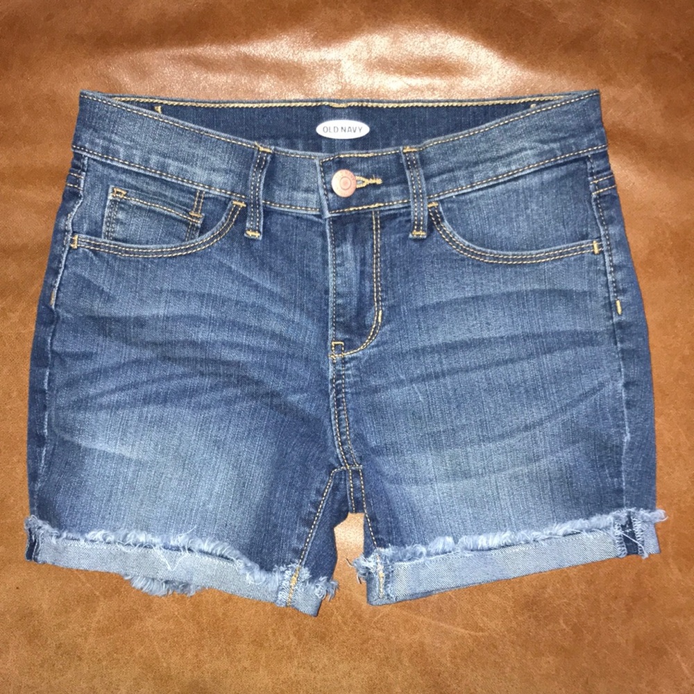 Adjustable girls size 10 Jean shorts